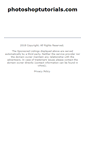 Mobile Screenshot of photoshoptutorials.com