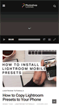 Mobile Screenshot of photoshoptutorials.ws